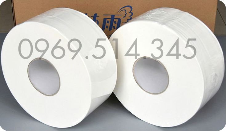 Giấy lau công nghiệp cuộn lớn sử dụng phổ biến trong các nhà máy công nghiệp