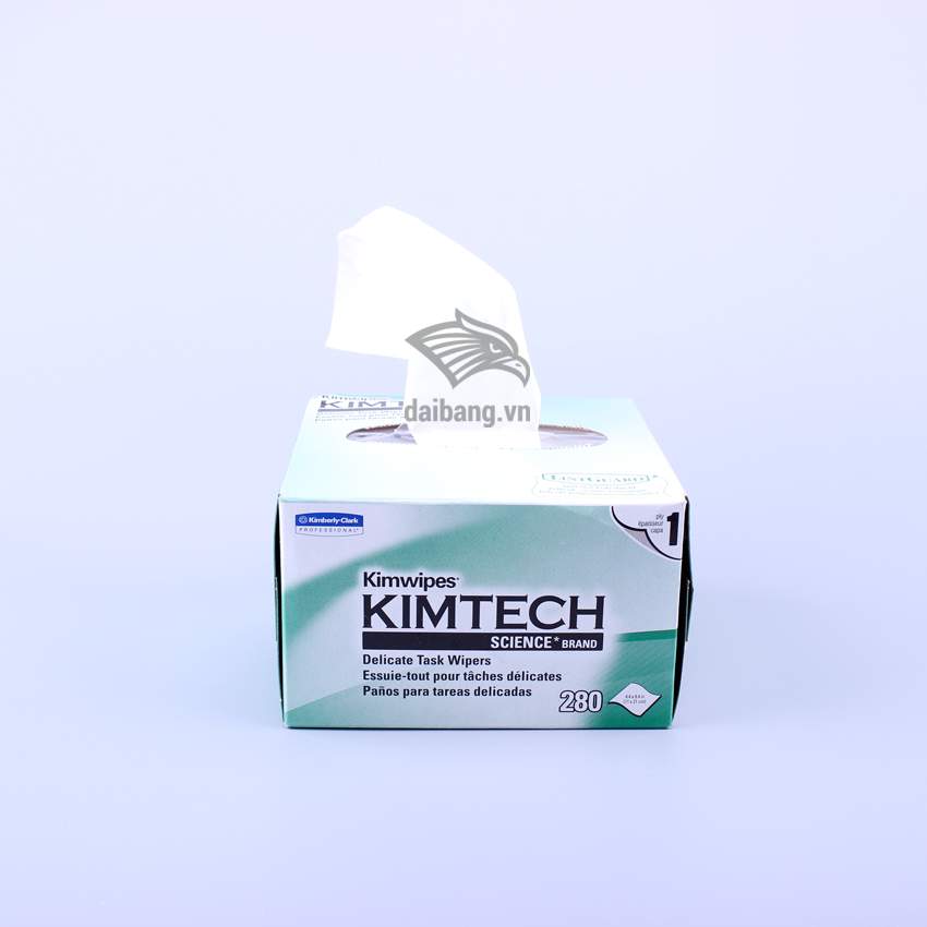 Tấm giấy thấm dầu Kimtech không bị hư hại bởi hóa chất có tính ăn mòn như axit.