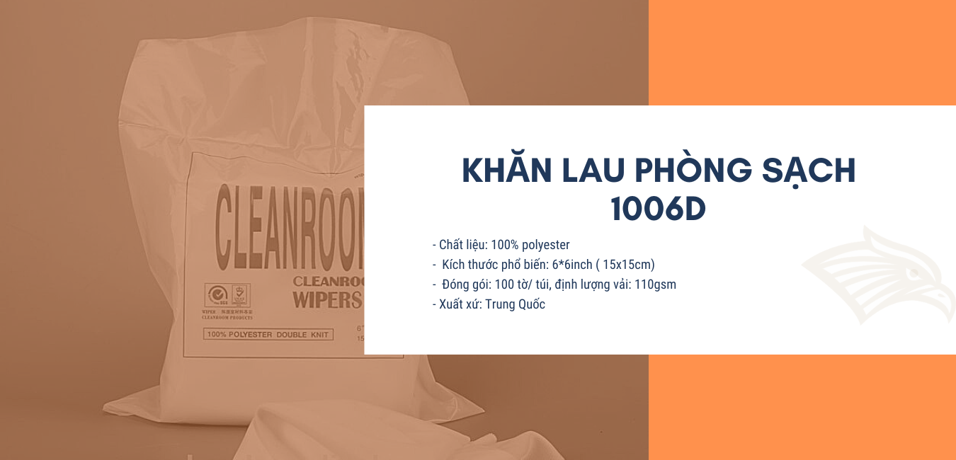 Khăn lau phòng sạch 1006D