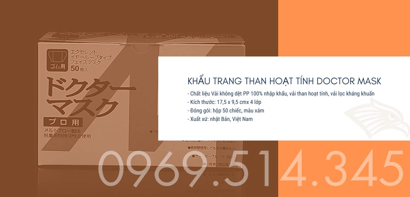 Khẩu trang than hoạt tính Doctor Mask