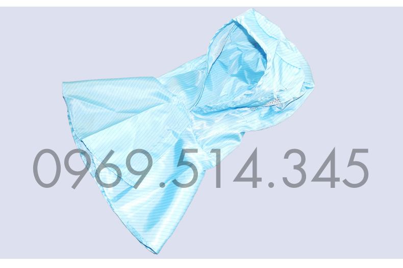 Nón phòng sạch giúp hạn chế việc tóc rơi ra bên ngoài môi trường làm việc