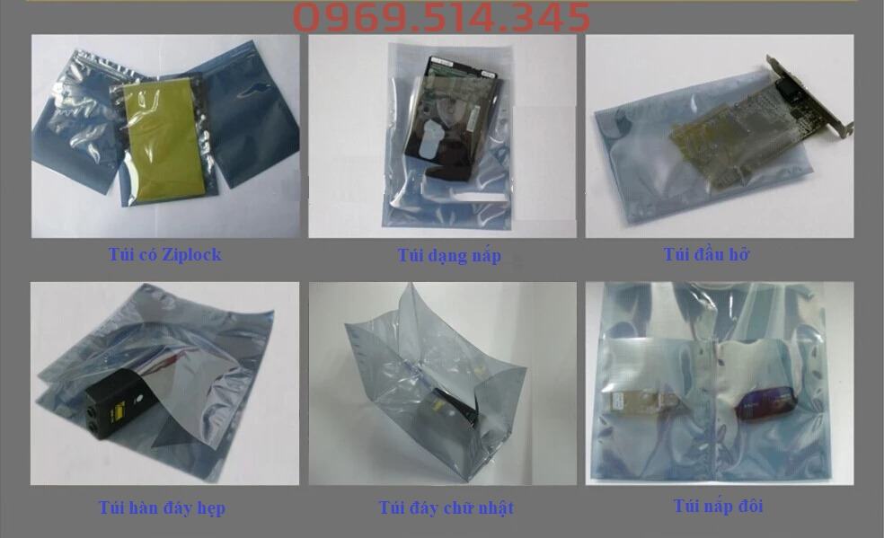 Việc lựa chọn loại túi ESD chống tĩnh điện phù hợp về kiểu dáng, kích thước cũng như giá cả là một việc rất quan trọng