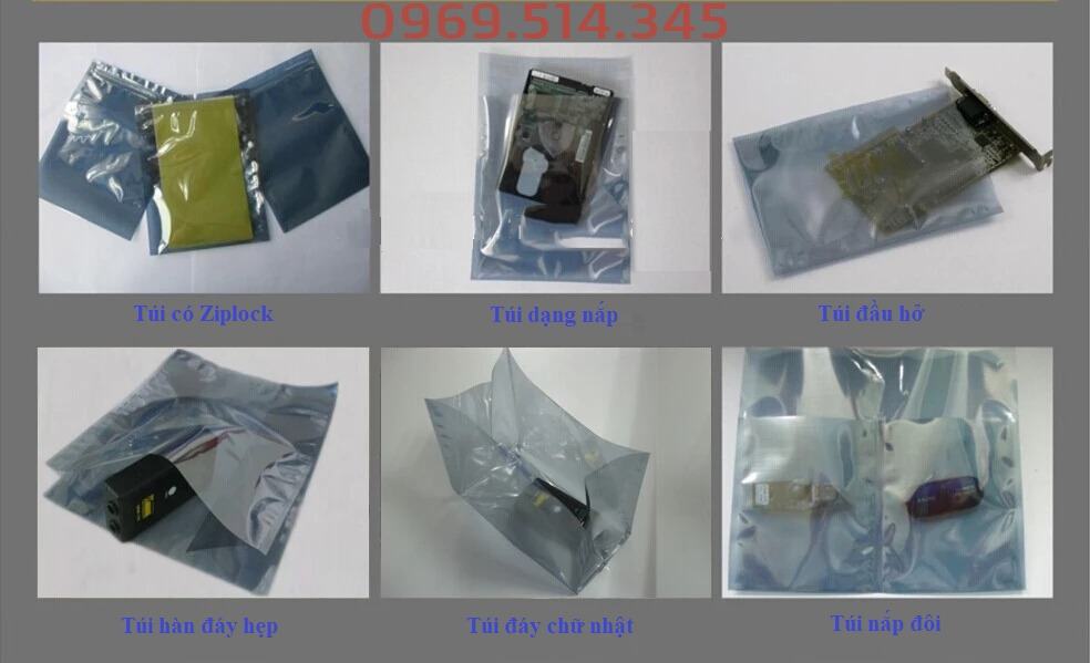 Việc lựa chọn loại túi ESD chống tĩnh điện phù hợp về kiểu dáng, kích thước cũng như giá cả là một việc rất quan trọng