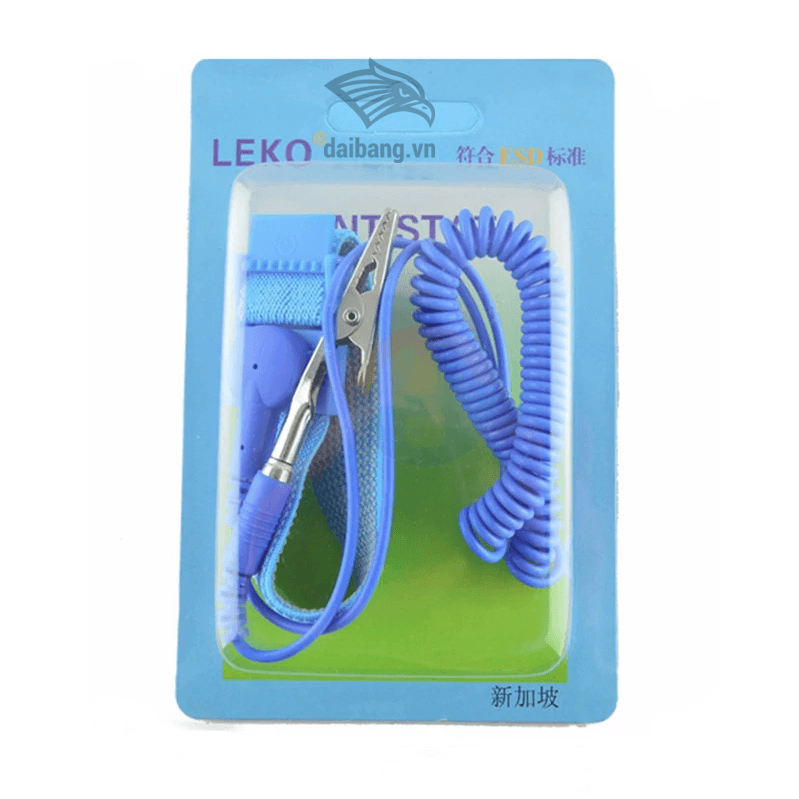 Vòng đeo tay chống tĩnh điện có dây Leko