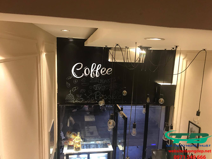 Vẽ Tranh Tường Quán Cafe Tại Quận Hoàn Kiếm