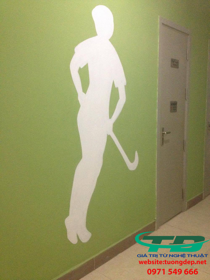 Vẽ Tranh Tường Văn Phòng Bất Động Sản Hoàng Đạo Thúy