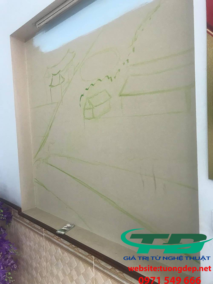 Vẽ Tranh Tường Phòng Ngủ Tại Hưng Yên