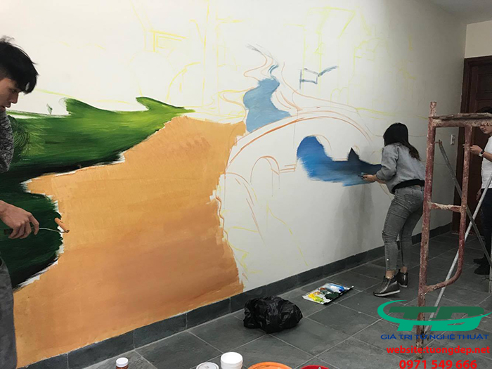 Vẽ tranh phong cách Châu Âu