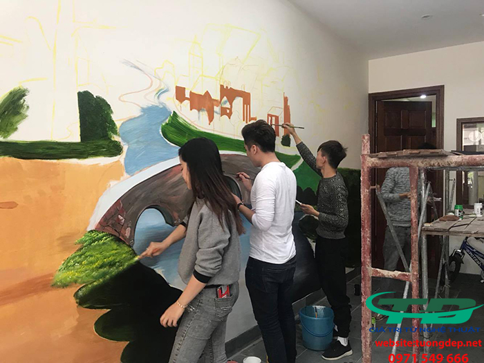 Vẽ tranh phong cách Châu Âu