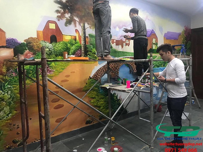 Vẽ tranh phong cách Châu Âu