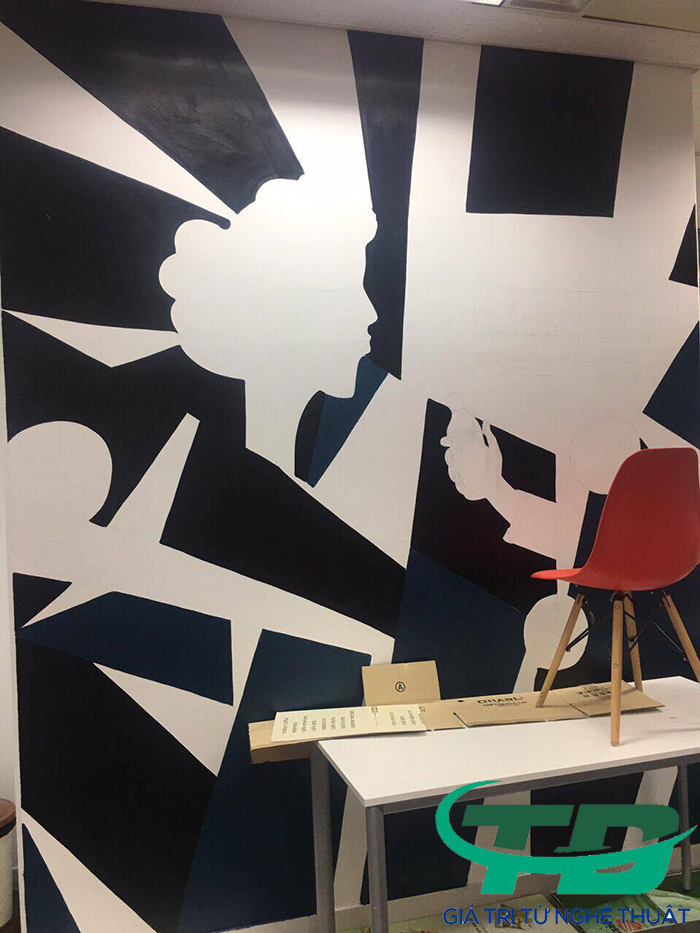 Vẽ tranh tường đẹp