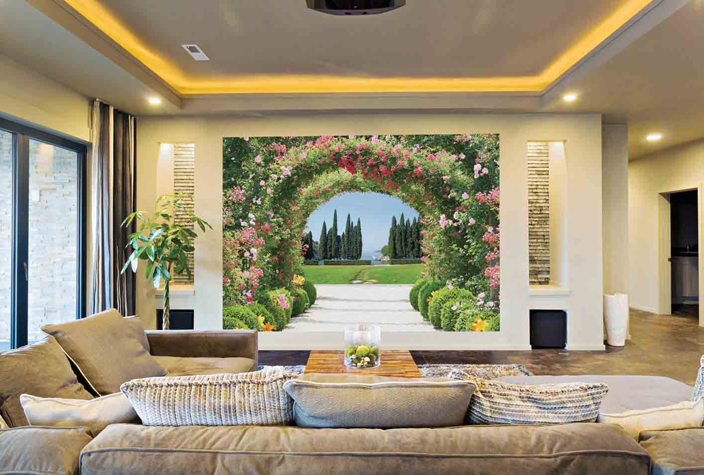 Vẽ tranh tường 3D