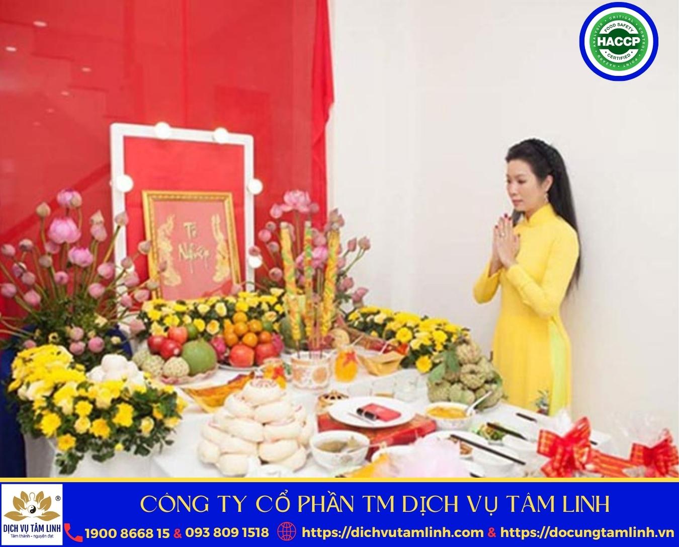 Mâm cúng tổ nghề