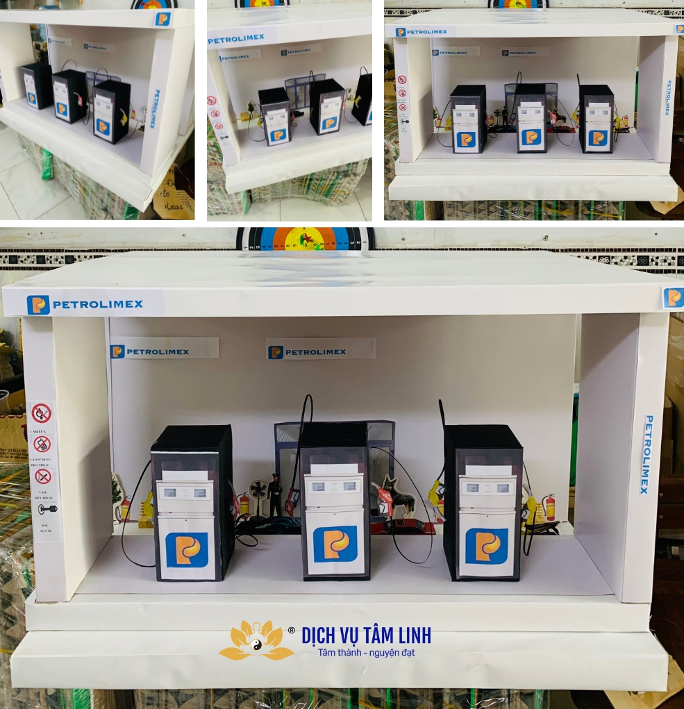 Cây Xăng làm theo yêu cầu (Mẫu đặt làm thủ công - Đặt trước 7 - 10 ngày)