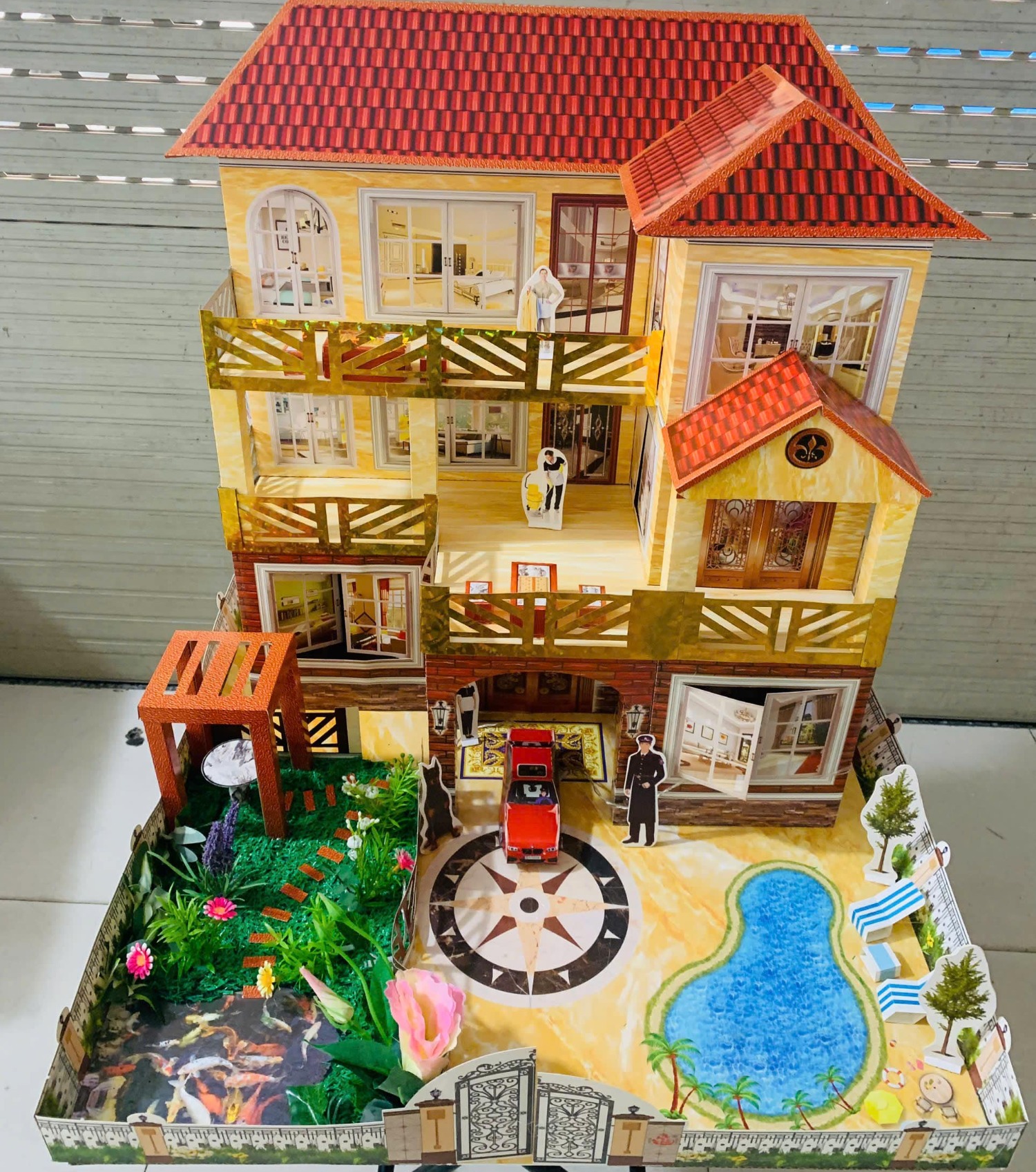 Biệt Thự TL2 Làm Theo Yêu Cầu ( Thêm sân vườn, Đèn, Mái....)