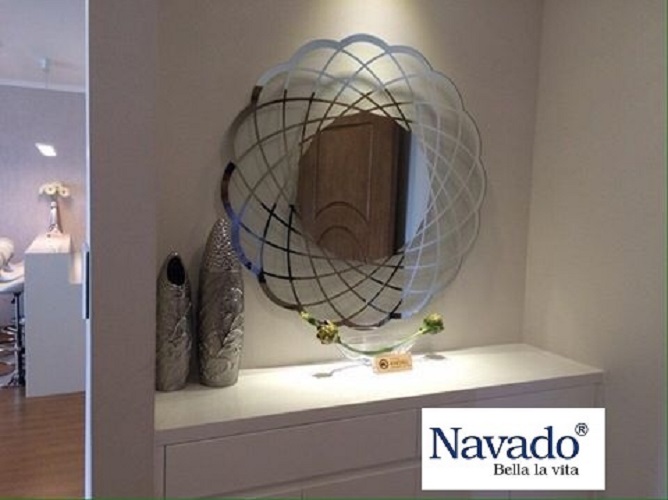 Vị trí lắp gương treo trang trí cho ngôi nhà thêm xinh