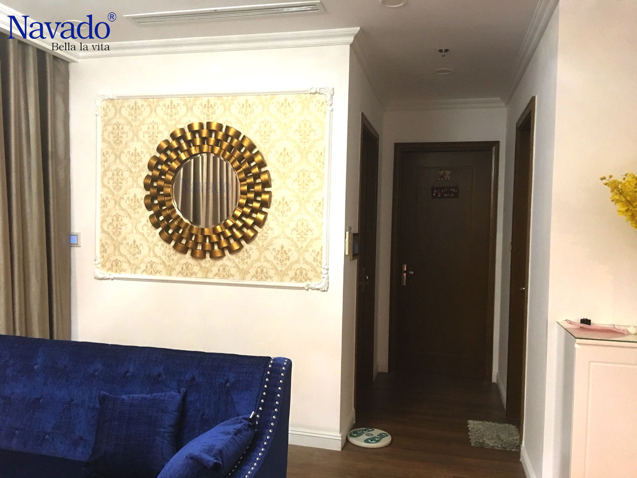 Ý tưởng trang trí cho không gian với gương treo tường