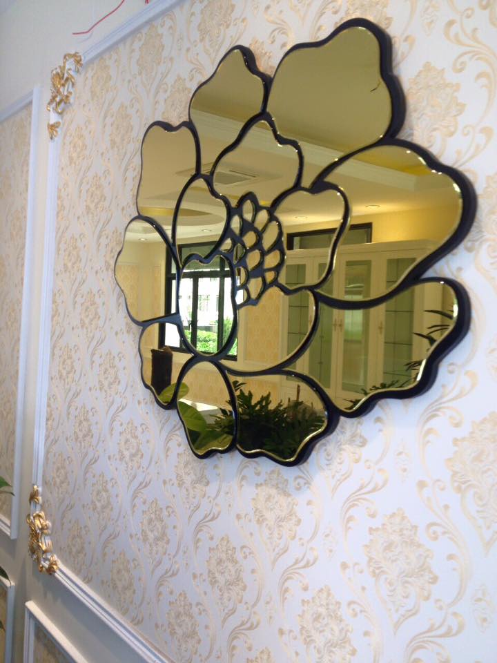 Top 10 mẫu gương trang trí đình đám nhất tết 2018