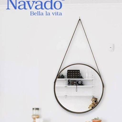 Nhà đẹp lung linh với gương trang trí