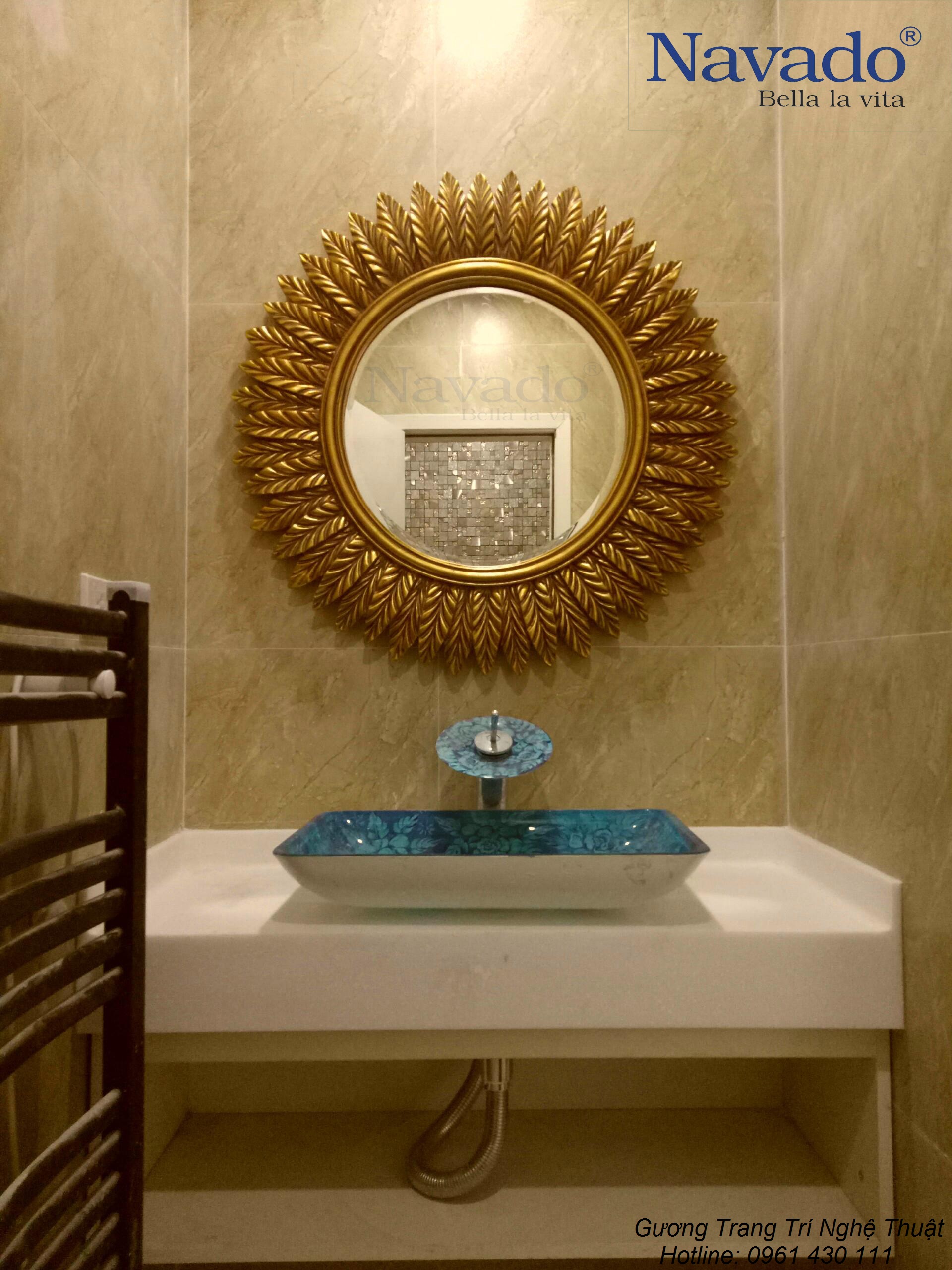 Gương trang trí tân cổ điển đẹp và sang trọng