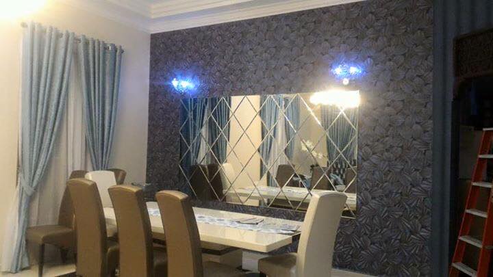 Gương ghép tường độc đáo cho ngôi nhà