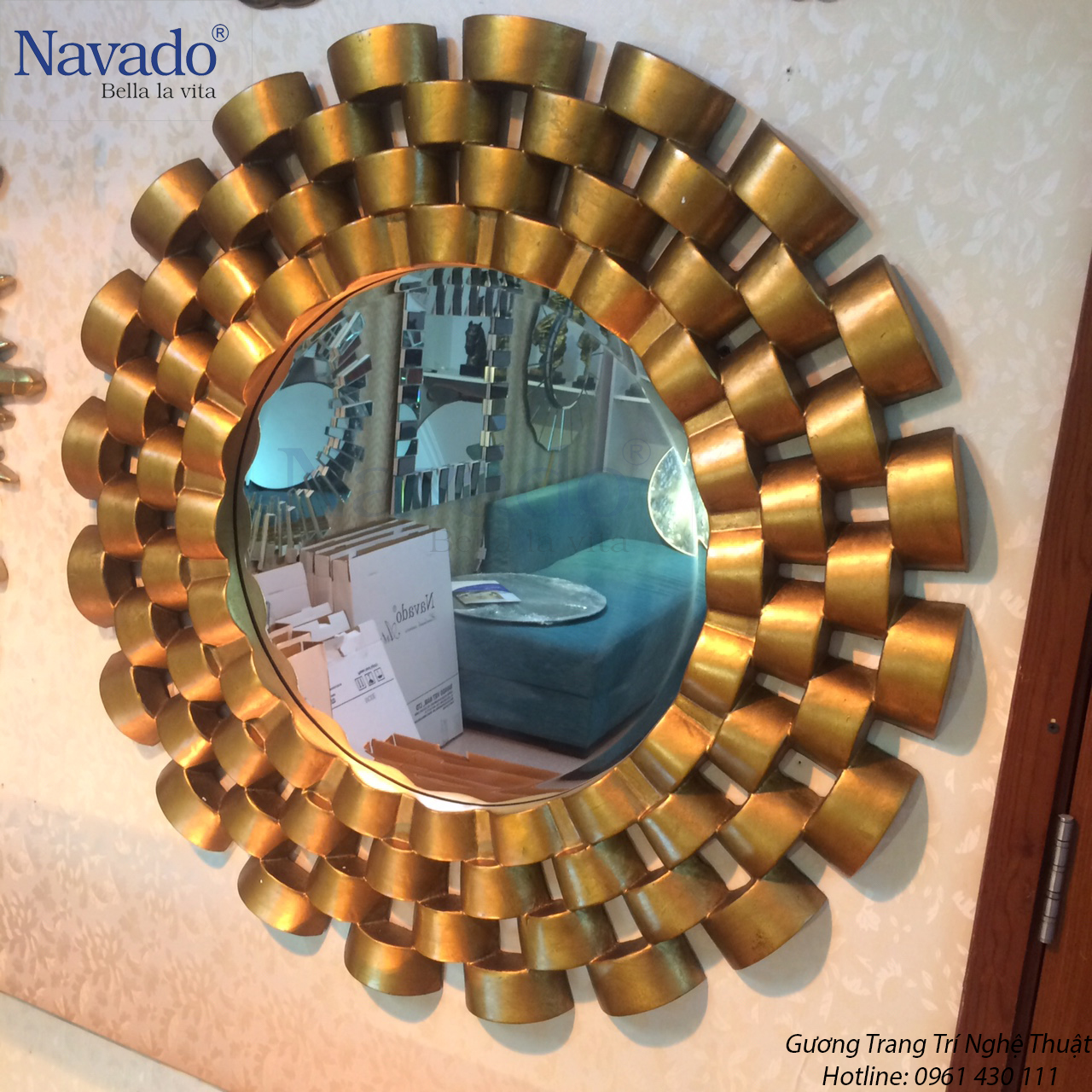 Gương trang trí tân cổ điển đẹp và sang trọng