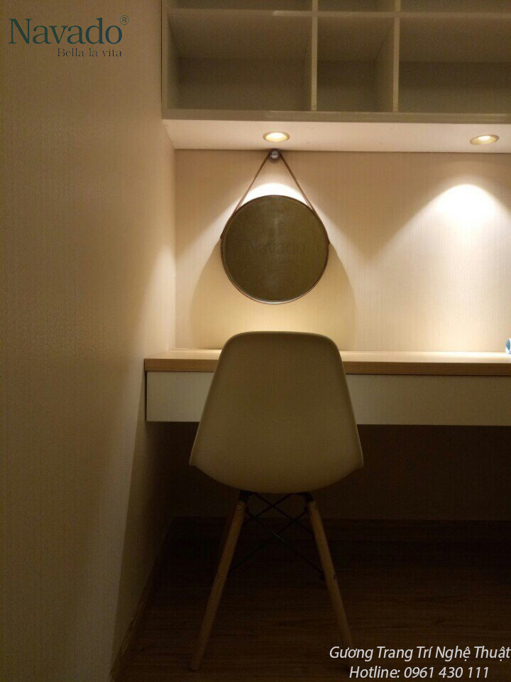 Những mẫu gương bàn trang điểm đẹp nhất 2018