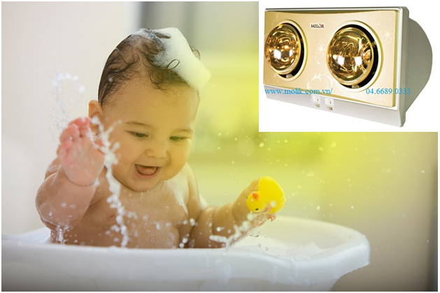 Đèn sưởi phòng tắm- sự lựa chọn tuyệt vời cho mùa đông