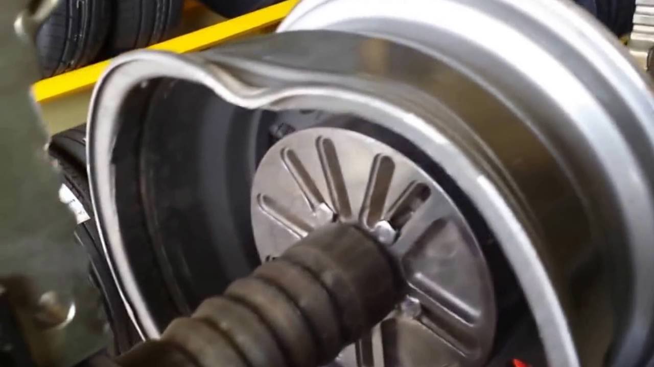 Nắn lazang bị méo dễ dàng