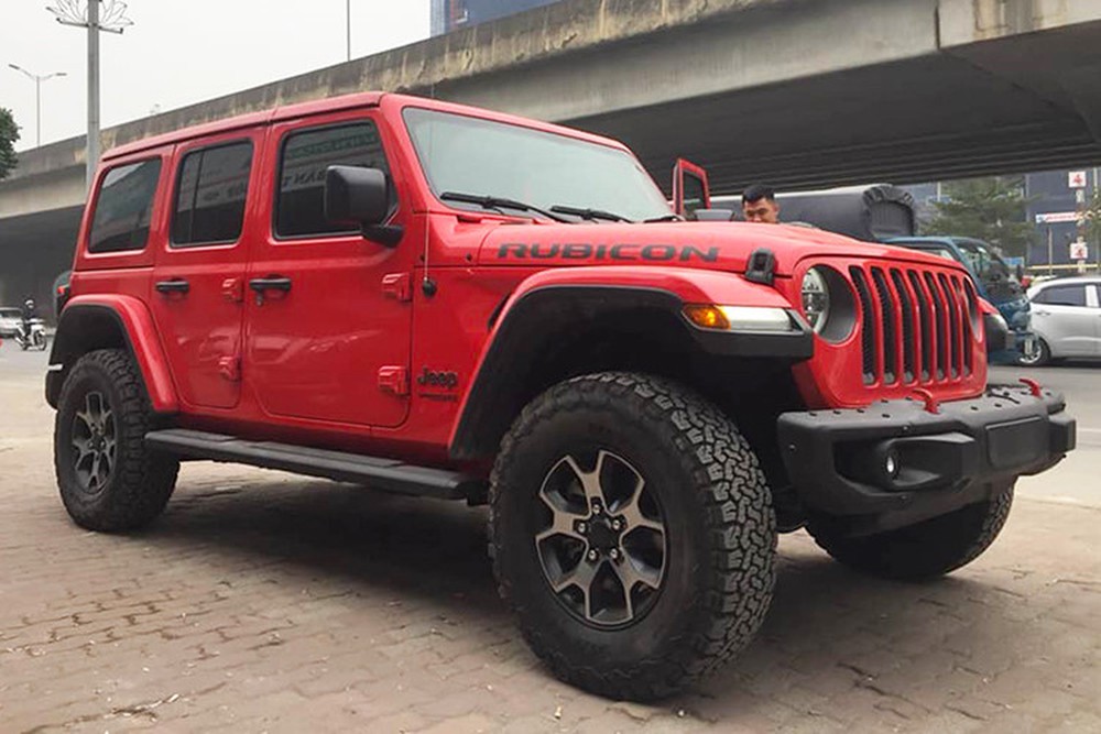 Mẫu lazang của Jeep Wrangler Rubicon