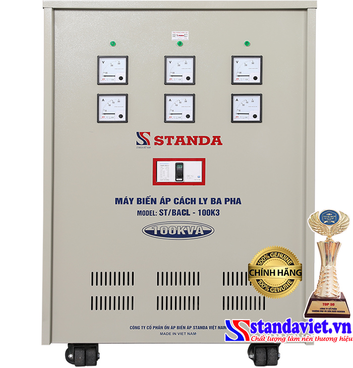 Biến áp cách ly Standa 100kVA Biến áp cách ly Standa 100kVA