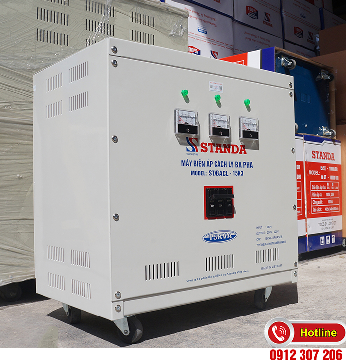 Biến áp Standa 15kVA cách ly