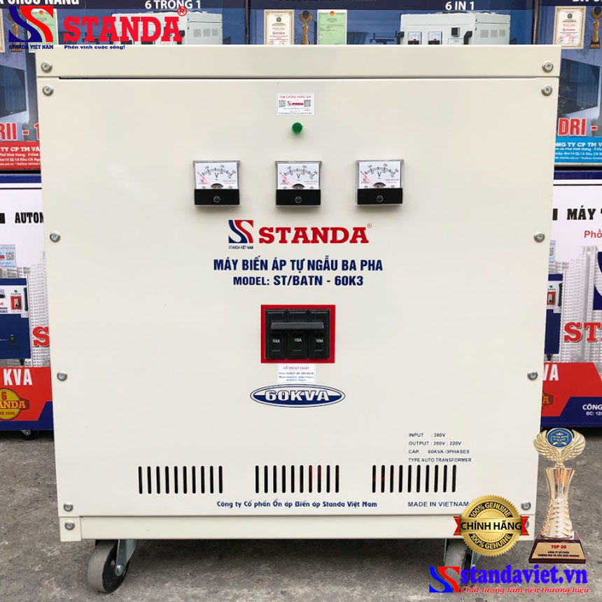 Biến Áp Standa 60kVA Dùng Cho Máy CNC