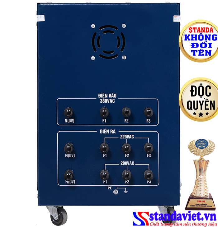 Hướng dẫn sử dụng Biến áp Standa 10kVA 3 pha