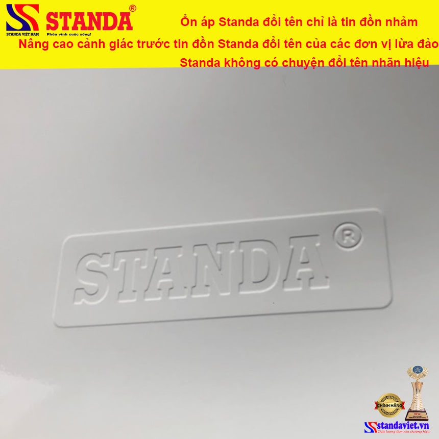 Nâng cao cảnh giác là người tiêu dùng thông minh cảnh giác trước thông tin bịa đặt cho rằng Standa đổi tên 