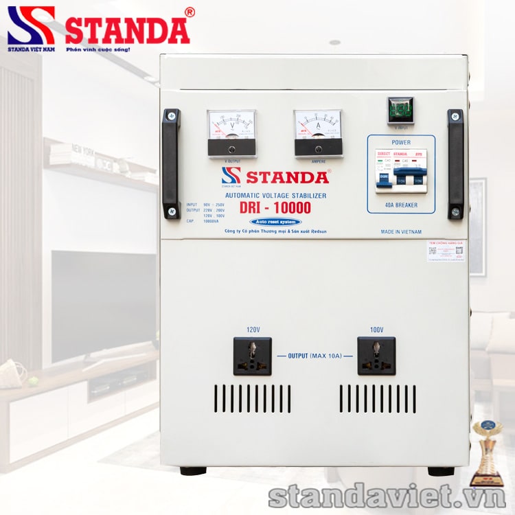 Tuyển đại lý phân phối ổn áp thương hiệu STANDA trên toàn quốc