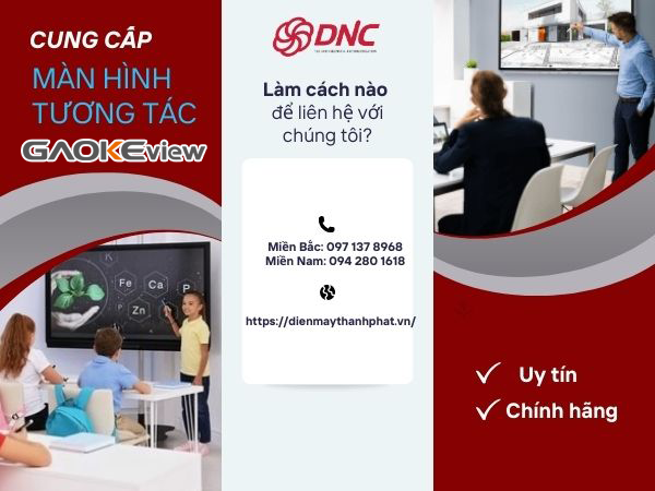 cung cấp màn hình tương tác gaokeview