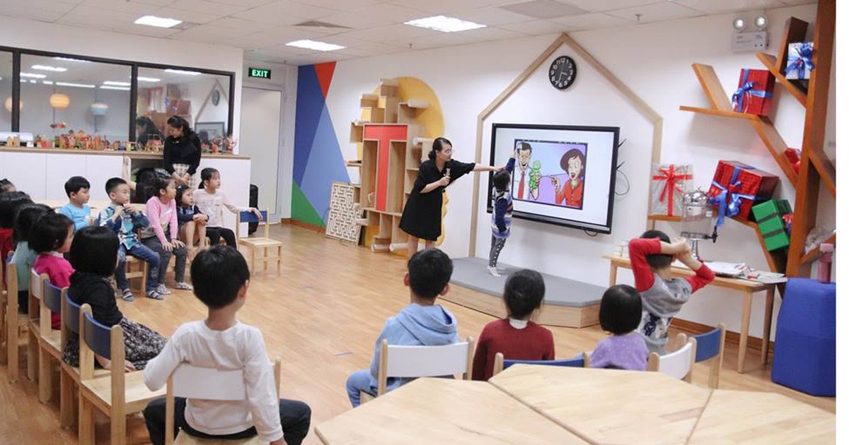 màn hình tương tác cho lớp học