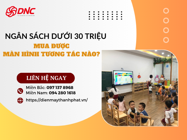 màn hình tương tác dạy học