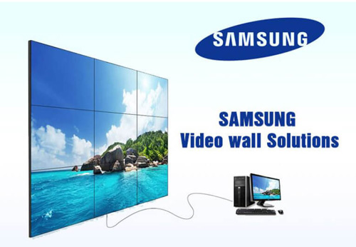 Màn hình ghép Samsung 55 inch viền ghép