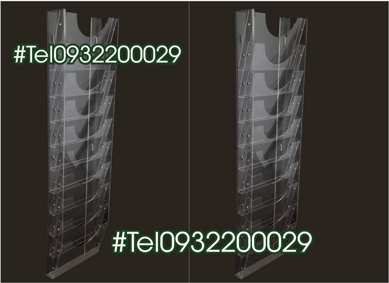 Kệ treo tường nhiều tầng khổ A5