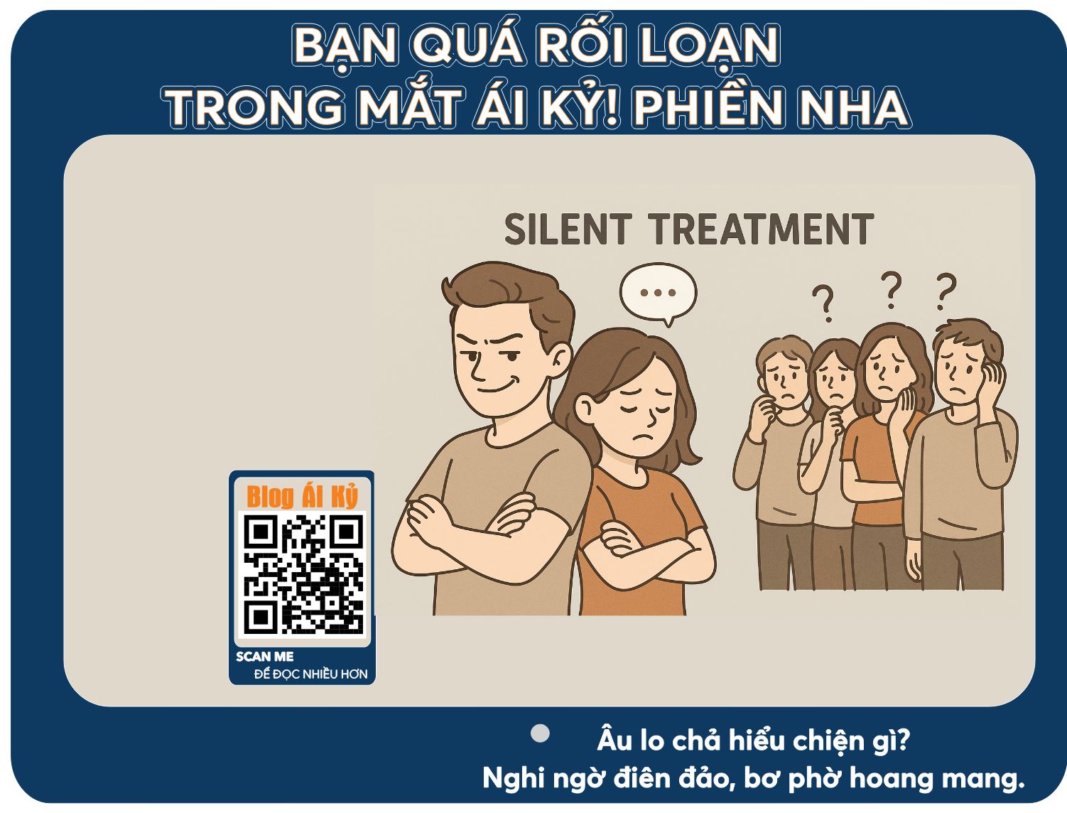 Bạn thật rối loạn, phiền phức với ái kỷ – hay chỉ là bạn đã đặt sai người ở đúng cơn cần được hiểu?