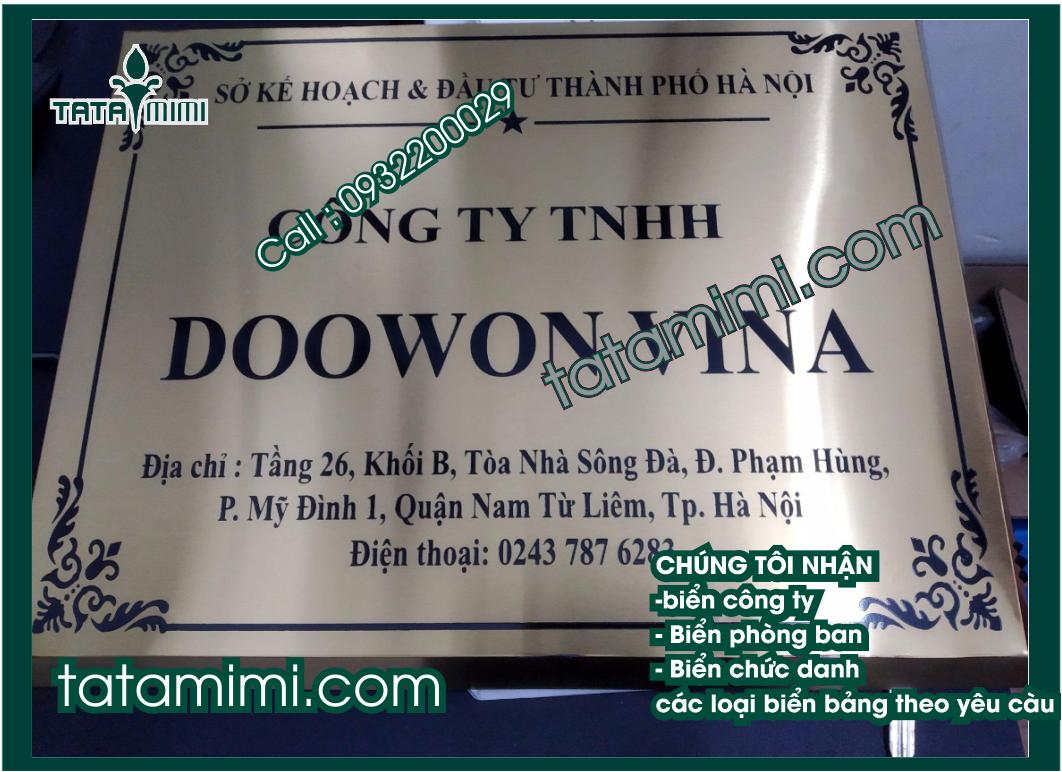 Công ty làm biển mica hút nổi