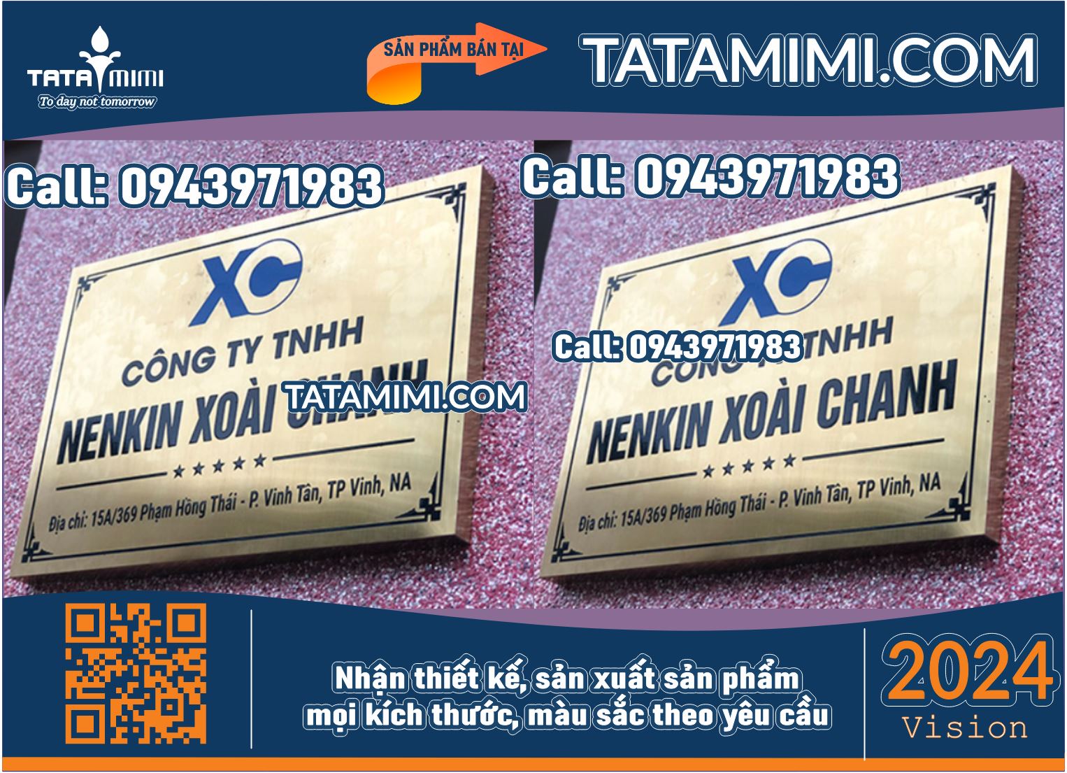 Thiết Kế Biển Công Ty: Kết Nối Thương Hiệu Với Khách Hàng thông Qua TATAMIMI.COM