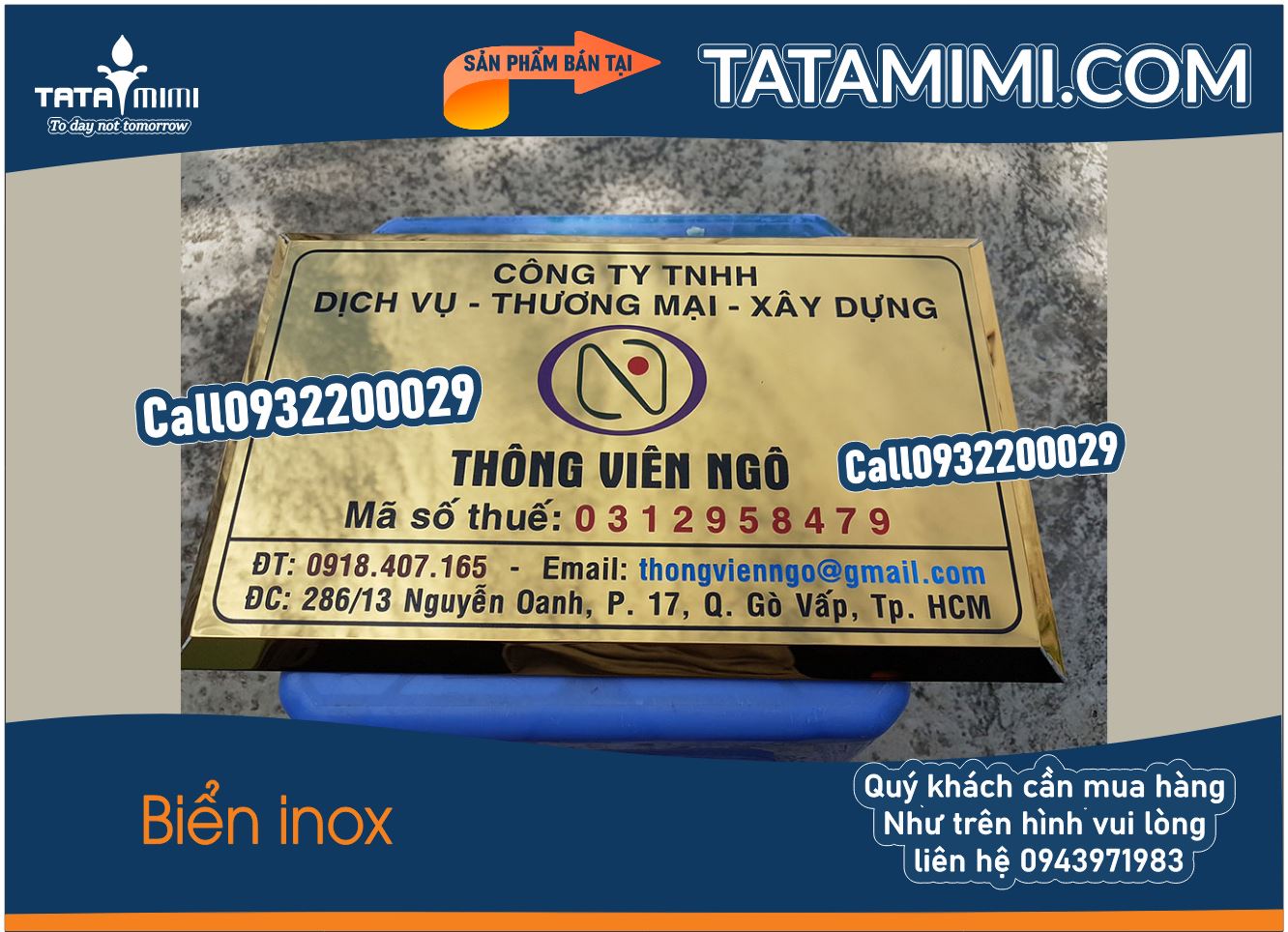 Top 20 Mẫu Biển Công Ty Đẹp Năm 2023 - Sự Lựa Chọn Của Công Ty Tata Mimi