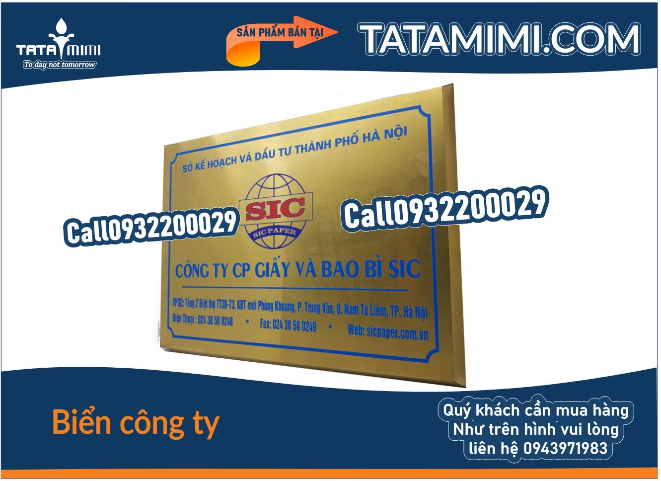 Top 20 Mẫu Biển Công Ty Đẹp Năm 2023 - Sự Lựa Chọn Của Công Ty Tata Mimi