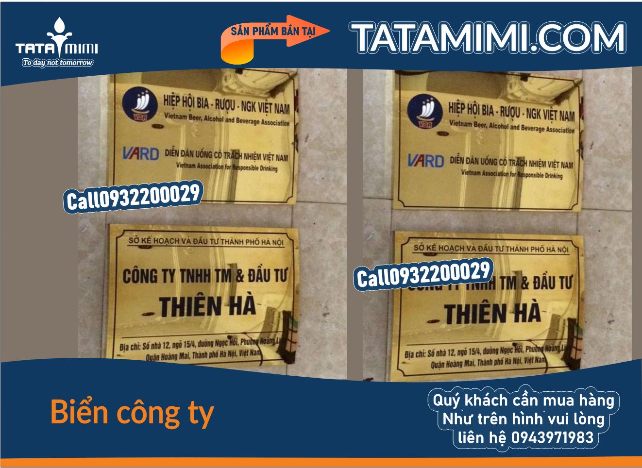 Top 20 Mẫu Biển Công Ty Đẹp Năm 2023 - Sự Lựa Chọn Của Công Ty Tata Mimi