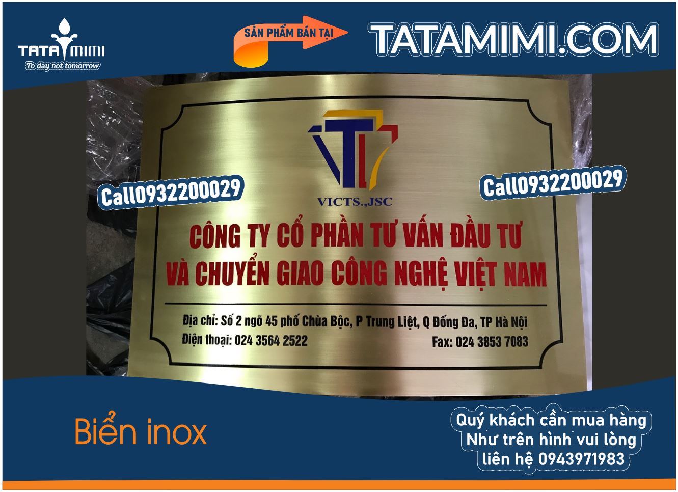 Top 20 Mẫu Biển Công Ty Đẹp Năm 2023 - Sự Lựa Chọn Của Công Ty Tata Mimi