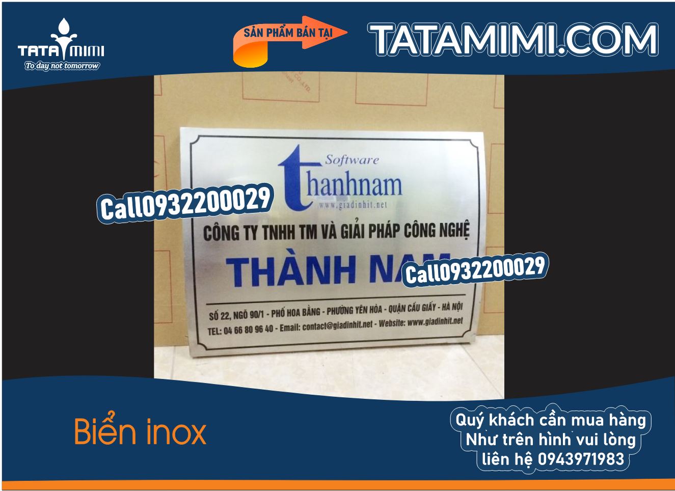 Top 20 Mẫu Biển Công Ty Đẹp Năm 2023 - Sự Lựa Chọn Của Công Ty Tata Mimi