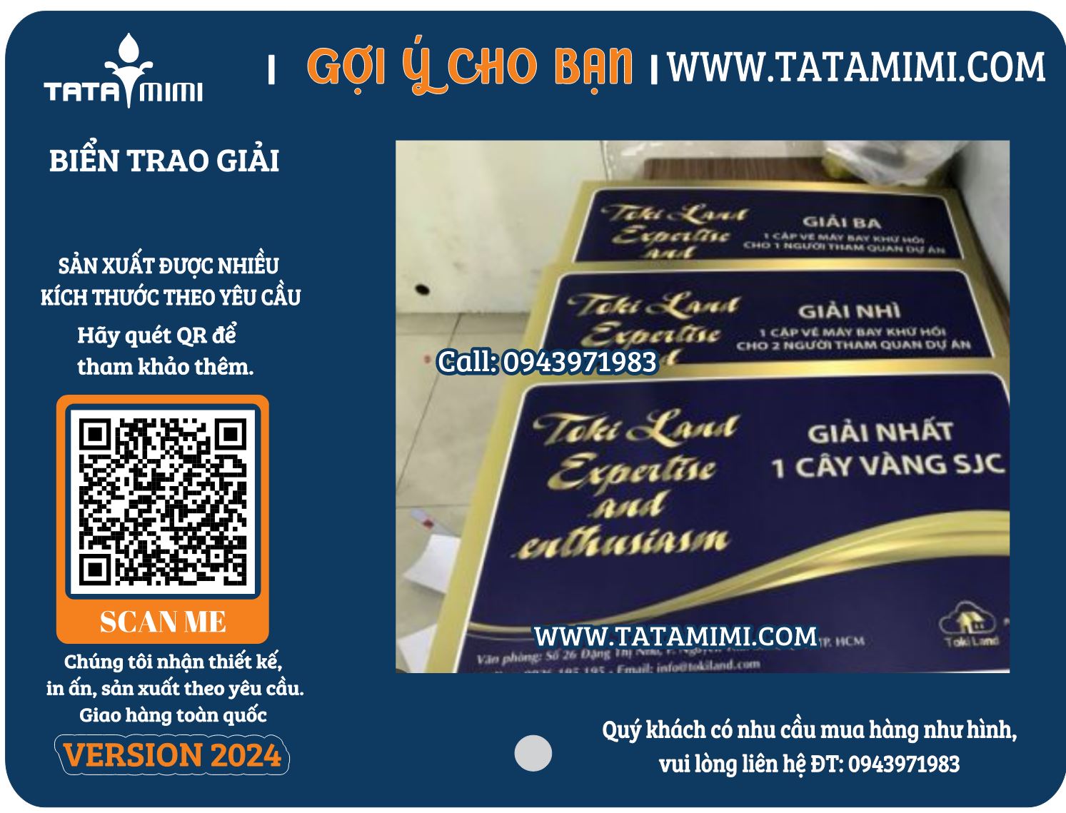 Biển Trao Giải: Lựa Chọn Hoàn Hảo Cho Mọi Sự Kiện